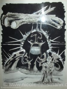 Das Shrike, gemalt von Thomas Hofmann