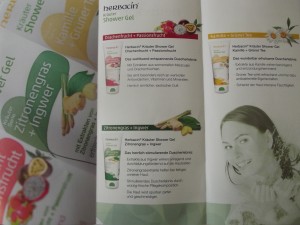 Herbacin Showergel wird in drei unterschiedlichen Sorten angeboten.