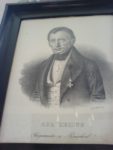 Porträt des Bürgermeisters von Remscheid Abraham Hering (Radierung)