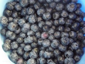 Konfitüre aus Blaubeeren - pur mag ich es dann am Liebsten!