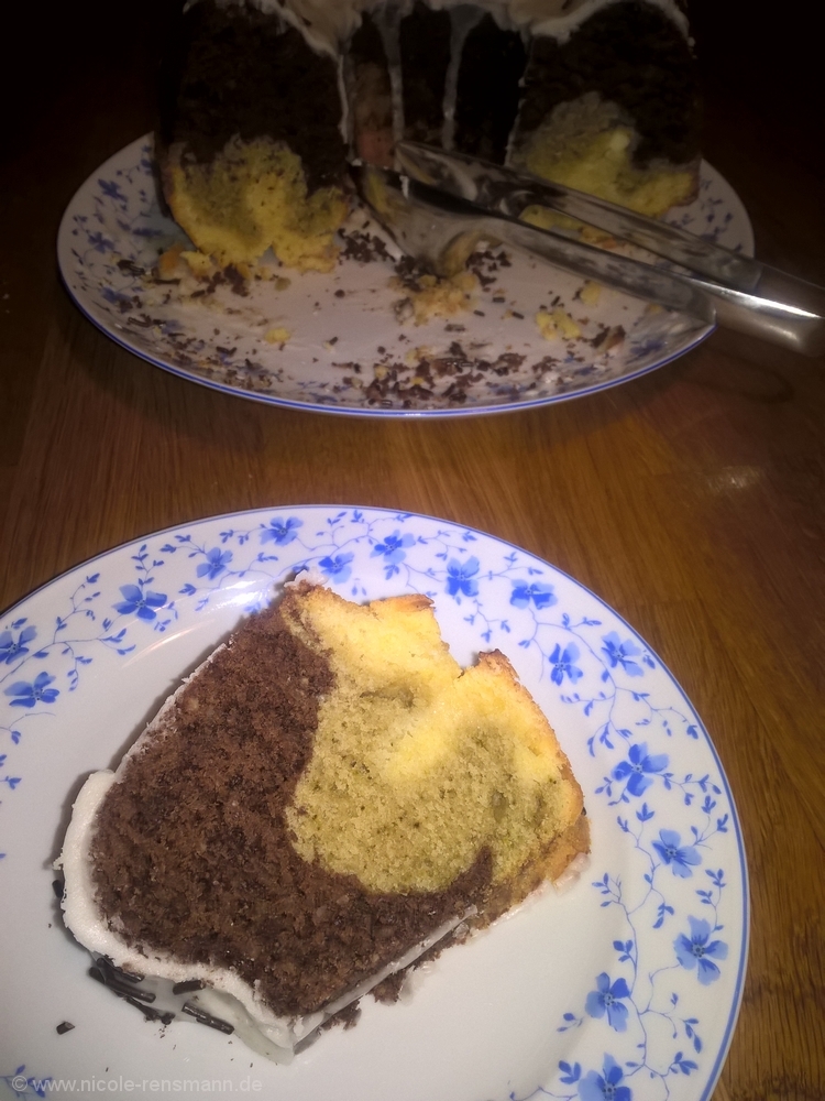 2017 - Marmorkuchen mit drei Farben