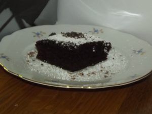Veganer Brownie - schmeckt!