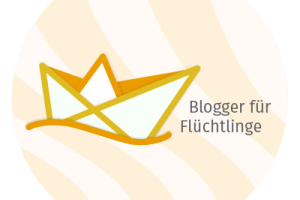 Logo: Blogger für Flüchtlinge