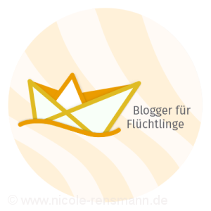 Logo: Blogger für Flüchtlinge