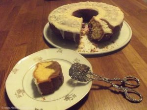 Orangen-Nougat-Cake