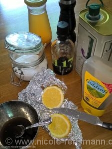 für die Vinaigrette