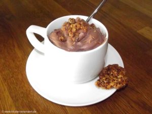 Rotwein-Schoko-Mousse