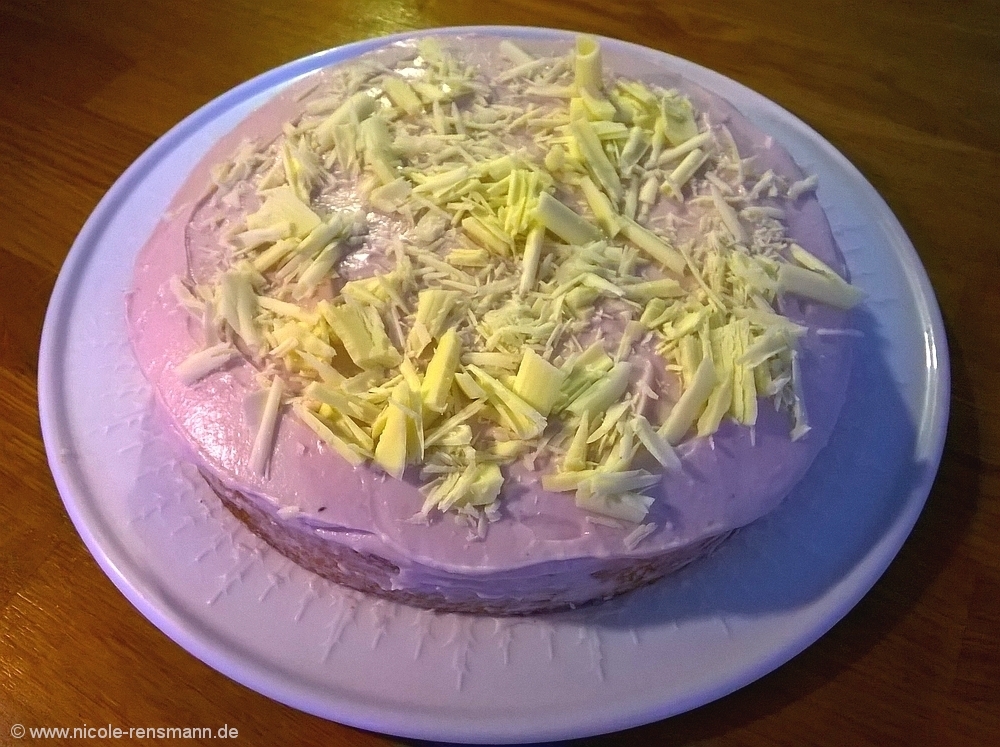 Buttercreme-Torte, einschichtig