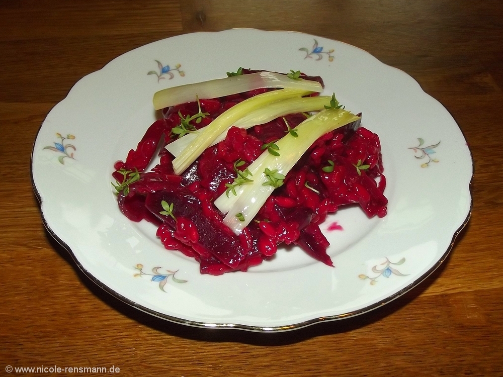 Rote-Bete-Risotto