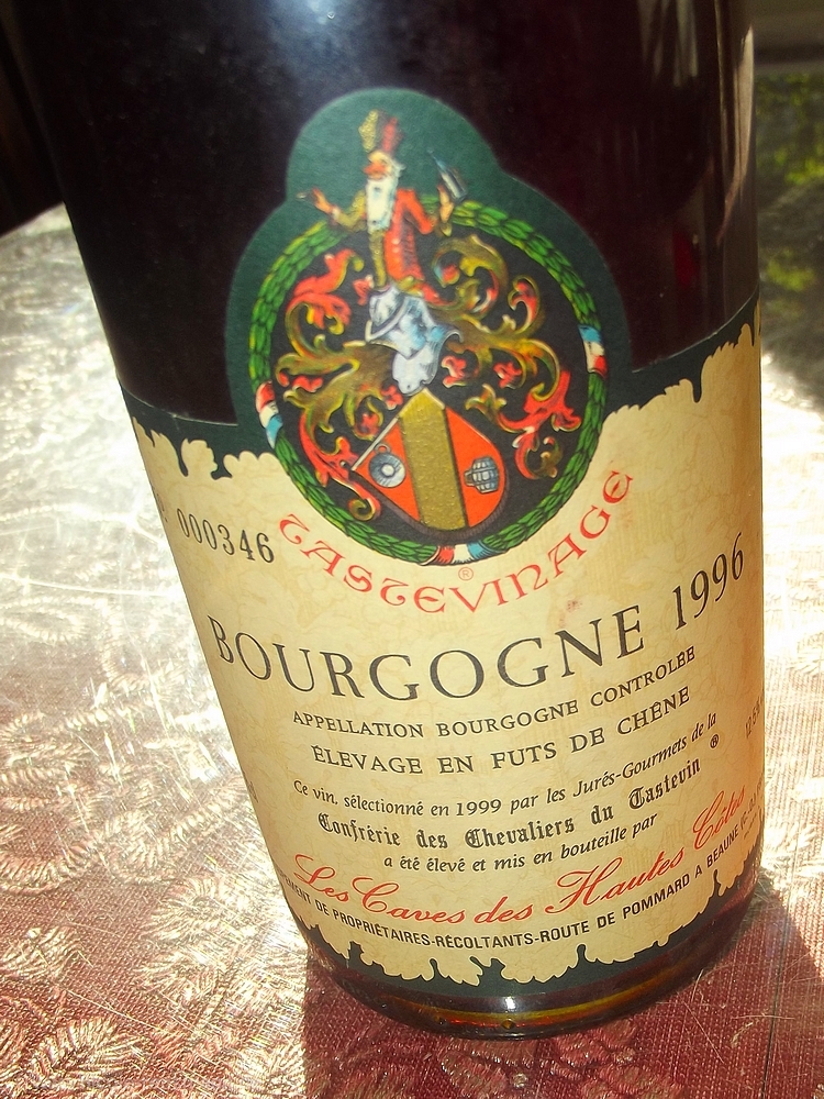 Bourgogne 1996 - Les Caves des Hautes Cotes