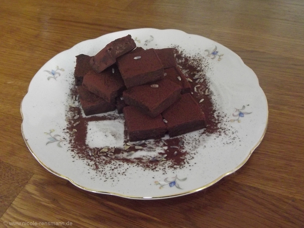 Lavendel-Honig-Trüffel - zartschmelzig. Lecker!