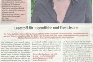 »Lesestoff für Jugendliche und Erwachsene« Advent Magazin 2016 vom Lüttringhauser Anzeiger November 2016