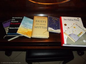 Kleine Buchauswahl von und über Antoine de Saint-Exupéry