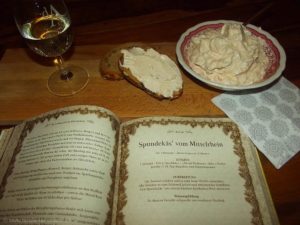Spundekäs mit Riesling - superlecker!
