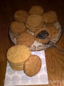 Haferflocken-Kokos-Kekse