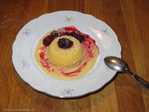 Griesssoufflé nach einem Rezept von Nils Egtermeyer