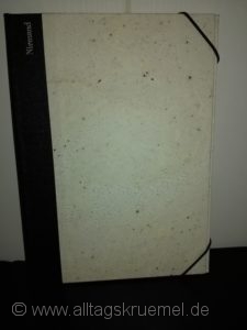 Fertig ist der eigene Buchdeckel!