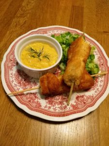 Fischstäbchen mit Remoulade