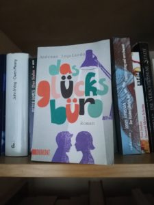 Cover: »Das Glücksbüro« von Andreas Izquierdo / DuMont Verlag